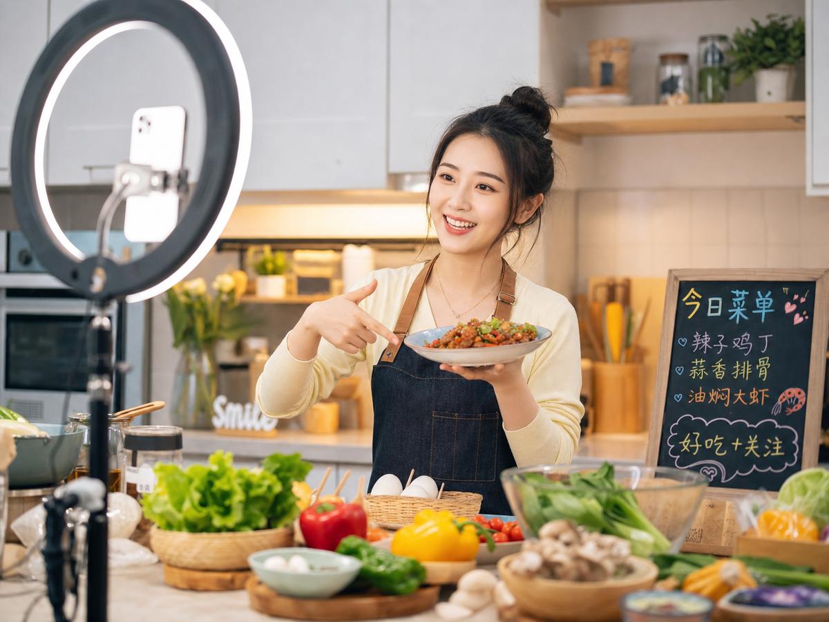 萝莉社直播app美食视频